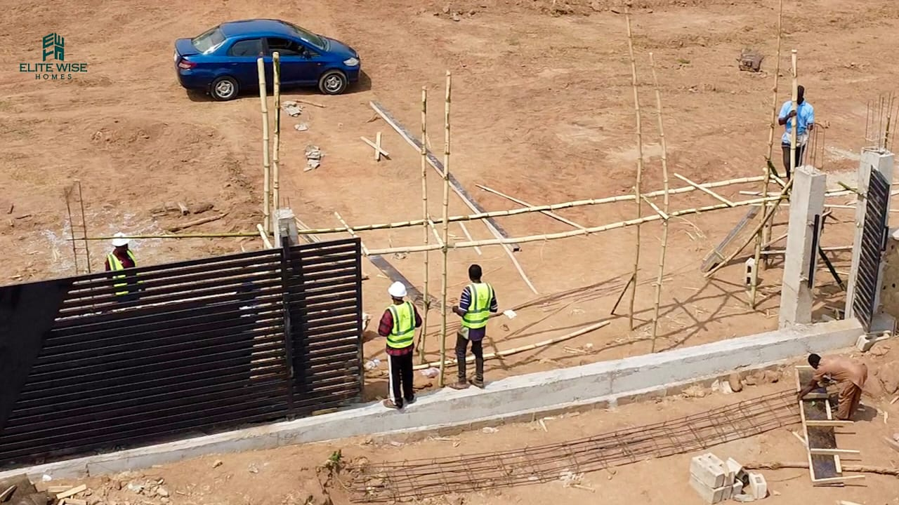 Adésewà Estate construction